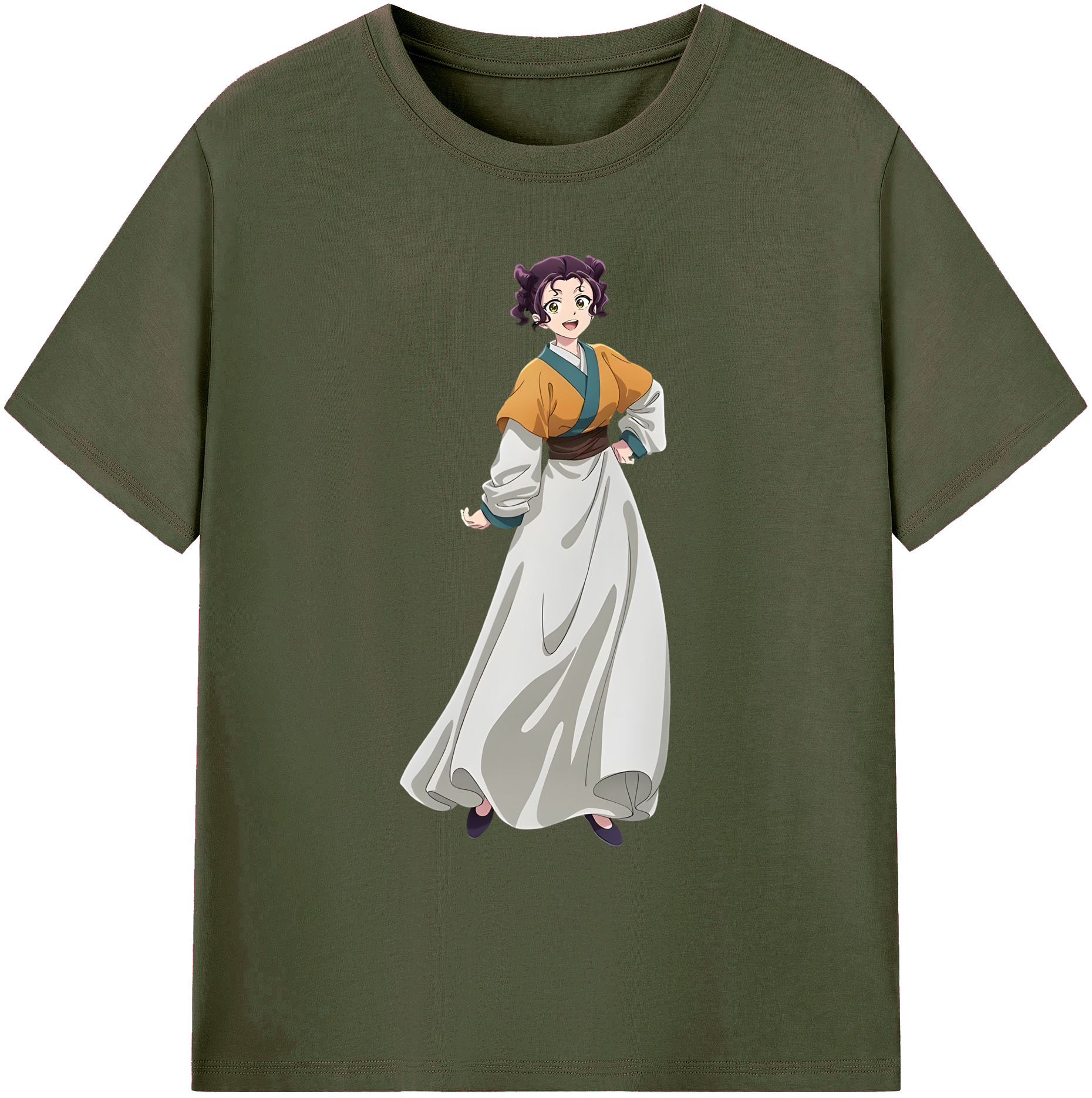 （画像用） 薬屋のひとりごと The Apothecary Diaries 綿100％ メンズ半袖Tシャツ｜肌触りやわらか＆通気性